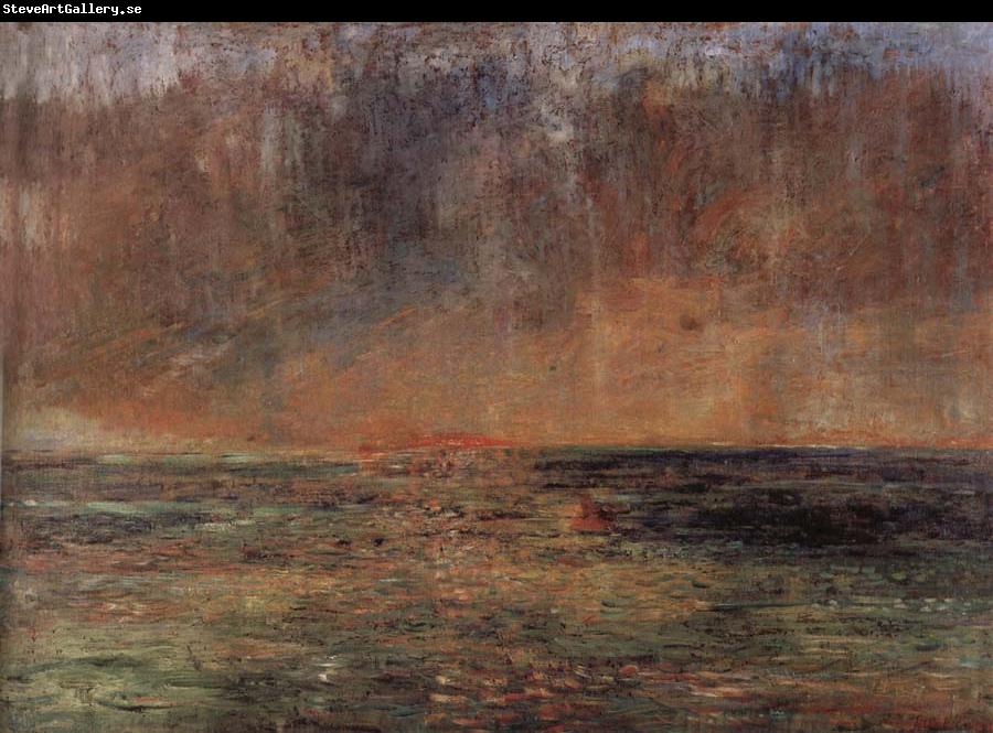 James Ensor Large Seascape-Sunset